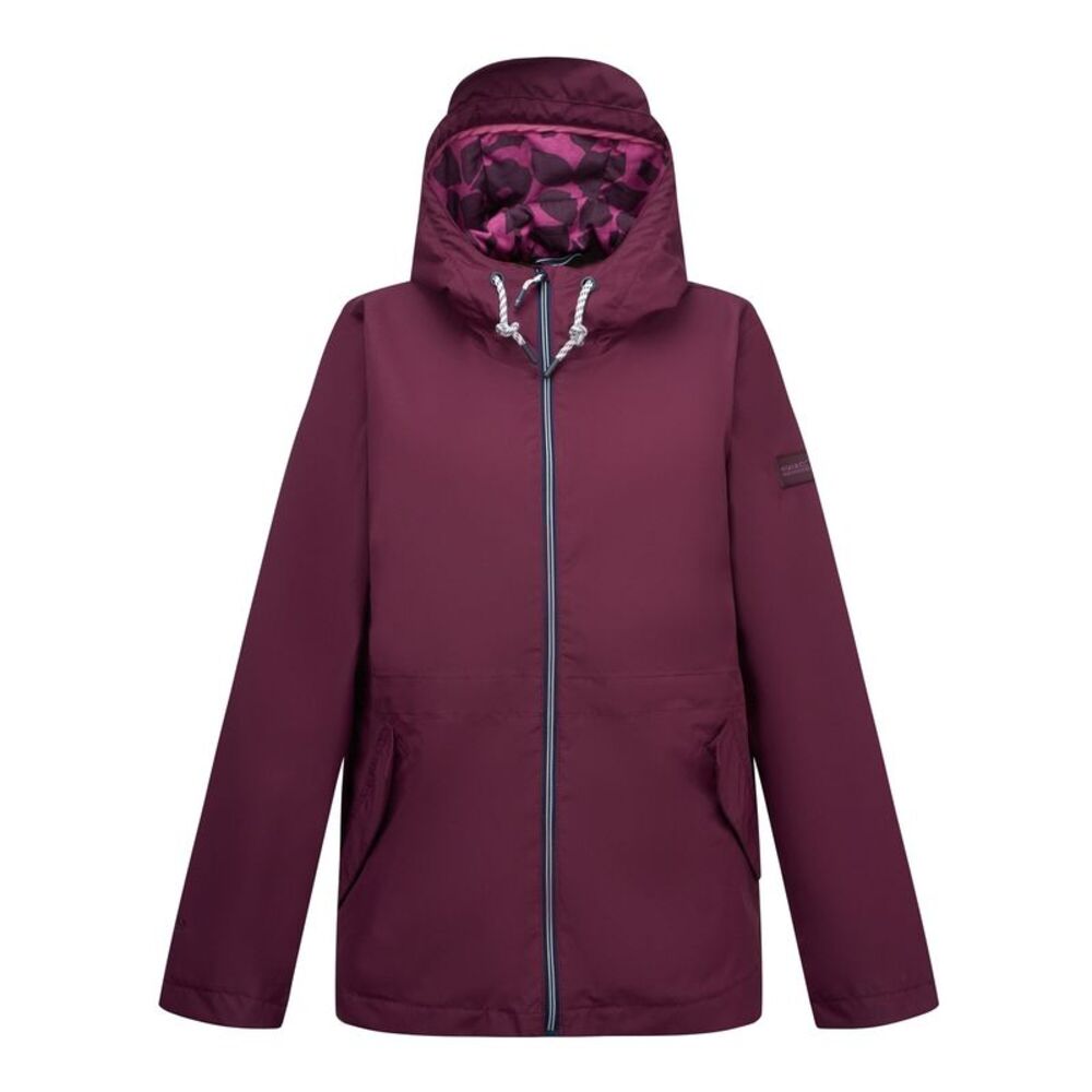 Regatta Womens/Ladies Bayletta Grid Distress Waterproof Jacket / Fig